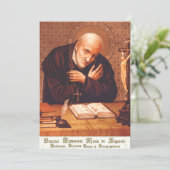 Saint Alphonsus Liguori Feiertagskarte (Stehend Vorderseite)