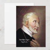 Saint Alphonsus Liguori Feiertagskarte (Vorne/Hinten)