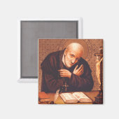 Saint Alphonsus Liguori Magnet (Vorderseite/Rückseite)