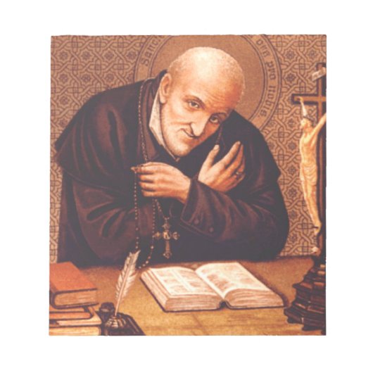 Saint Alphonsus Liguori Notizblock (Vorderseite)