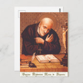 Saint Alphonsus Liguori Postkarte (Vorne/Hinten)
