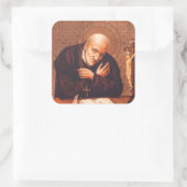 Saint Alphonsus Liguori Quadratischer Aufkleber (Tasche)