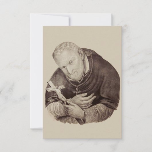 Saint Alphonsus Liguori Redemptorist Holy Card Dankeskarte (Vorderseite)