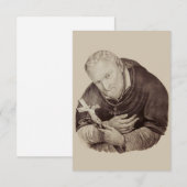 Saint Alphonsus Liguori Redemptorist Holy Card Dankeskarte (Vorne/Hinten)