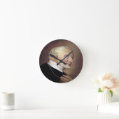 Saint Alphonsus Liguori Runde Wanduhr (Zuhause)