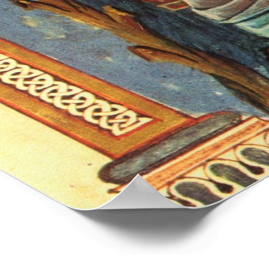 Saint Amand Poster (Ecke)