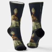 Saint Ambrose by Francisco de Goya Socken (Gewinkelt)