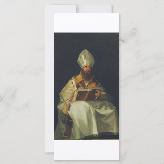 Saint Ambrose von Francisco de Goya (Vorderseite)