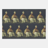 Saint Ambrose von Francisco de Goya Geschenkpapier Set (Vorderseite 3)