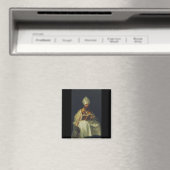 Saint Ambrose von Francisco de Goya Magnet (In Situ (Geschirrspüler))