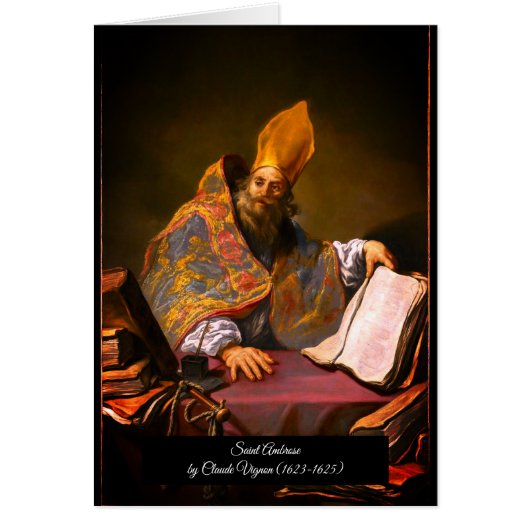 Saint Ambrose von Mailand (Vorne)