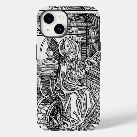 Saint Ambrose von Mailand Case-Mate iPhone Hülle (Rückseite)