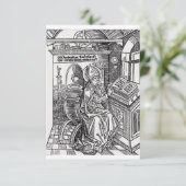 Saint Ambrose von Mailand Dankeskarte (Stehend Vorderseite)