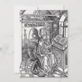 Saint Ambrose von Mailand Einladung (Vorderseite)