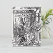 Saint Ambrose von Mailand Einladung (Stehend Vorderseite)