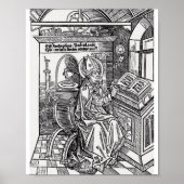 Saint Ambrose von Mailand Poster (Vorne)
