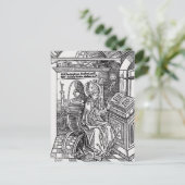 Saint Ambrose von Mailand Postkarte (Stehend Vorderseite)