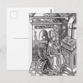 Saint Ambrose von Mailand Postkarte (Vorne/Hinten)