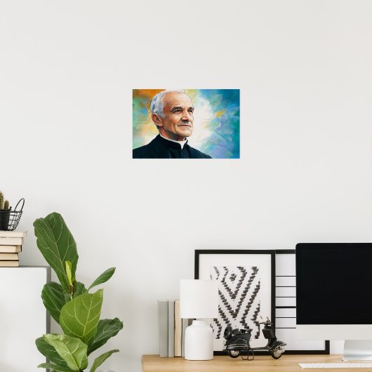 Saint André Bessette: Humble Servant of Hope Poster (Heimbüro)