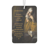 Saint Andrew Christmas Novena Autolufterfrischer (Rückseite)