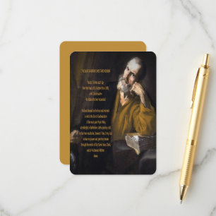 Saint Andrew Christmas Novena Begleitkarte
