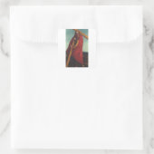 Saint Andrew der Apostel Martyr Quadratischer Aufkleber (Tasche)