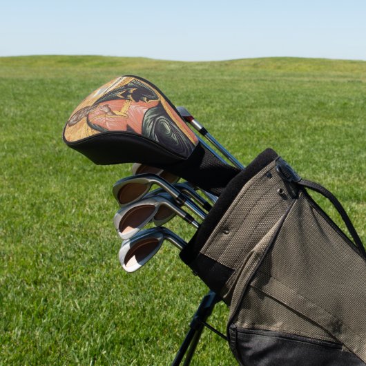 Saint Andrew der Apostel Orthodox Ikone Golf Headcover (In SItu)