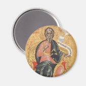 Saint Andrew der Apostel Orthodox Ikone Magnet (Vorderseite/Rückseite)