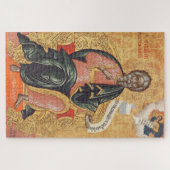 Saint Andrew der Apostel Orthodox Ikone Puzzle (Horizontal)