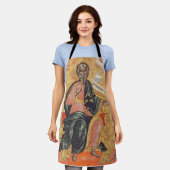 Saint Andrew der Apostel Orthodox Ikone Schürze (Getragen)