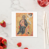 Saint Andrew der Apostel Orthodox Ikone Serviette (Beispiel)