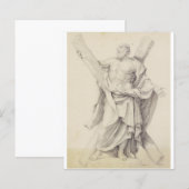 Saint Andrew einer von 12 Aposteln (Vorne/Hinten)