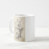 Saint Andrew einer von 12 Aposteln Kaffeetasse (Vorderseite Links)