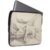 Saint Andrew einer von 12 Aposteln Laptopschutzhülle (Vorne Rechts)