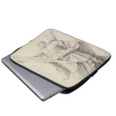 Saint Andrew einer von 12 Aposteln Laptopschutzhülle (Vorne Knopf)