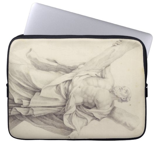 Saint Andrew einer von 12 Aposteln Laptopschutzhülle (Vorderseite)