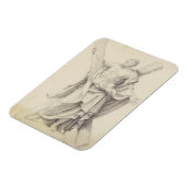 Saint Andrew einer von 12 Aposteln Magnet (Linke Seite)