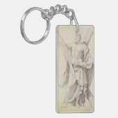 Saint Andrew einer von 12 Aposteln Schlüsselanhänger (Vorderseite links)