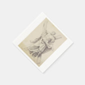 Saint Andrew einer von 12 Aposteln Serviette (Ecke)
