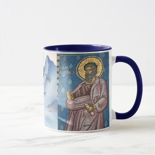 Saint Andrew, katholische Saint-Coffee-Tasse Tasse (Rechts)