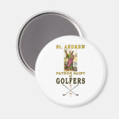 SAINT ANDREW MAGNET (Vorderseite/Rückseite)