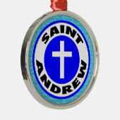 Saint Andrew Ornament Aus Metall (Rechts)