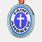 Saint Andrew Ornament Aus Metall (Links)
