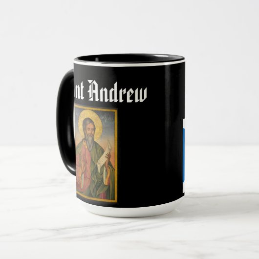 SAINT ANDREW Patron of Scotland Tasse (Vorderseite Links)