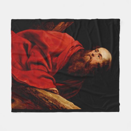 Saint Andrew von Peter Paul Rubens Fleecedecke (Vorderseite (Horizontal))