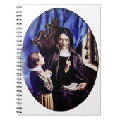 Saint Angela Merici Jungfrau und Gießerin Notizblock (Vorderseite)