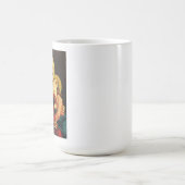Saint Ann und Jungfrau Mary Kaffeetasse (Mittel)