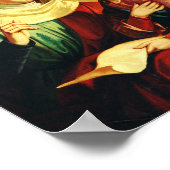 Saint Ann und Jungfrau Mary Poster (Ecke)