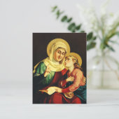 Saint Ann und Jungfrau Mary Postkarte (Stehend Vorderseite)