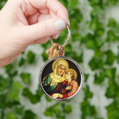 Saint Ann und Jungfrau Mary Schlüsselanhänger (Hand)